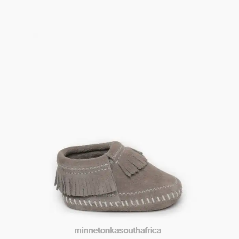 Minnetonka Footwear RNL6F478 Kids Riley Bootie Grey