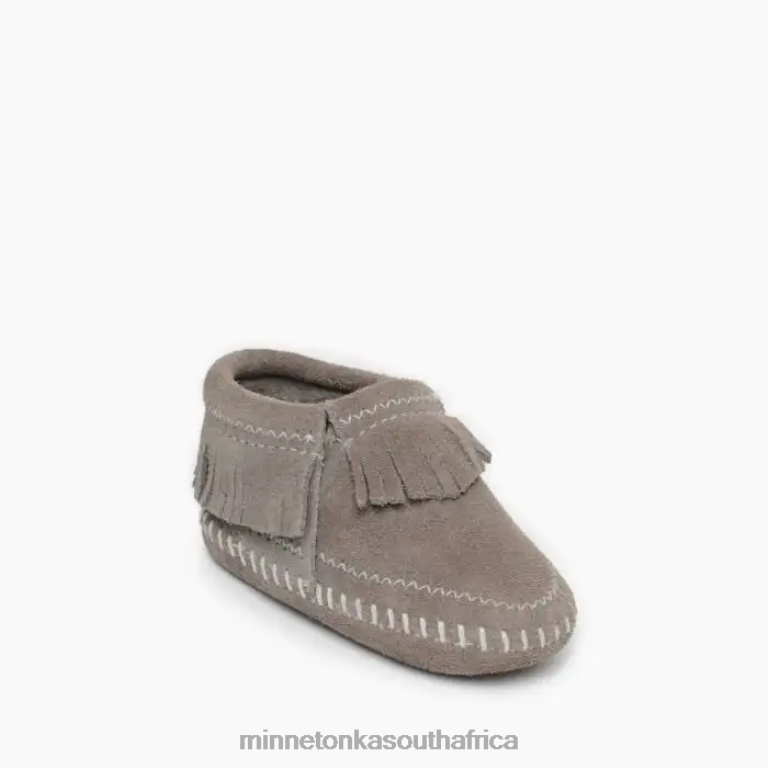 Minnetonka Footwear RNL6F478 Kids Riley Bootie Grey