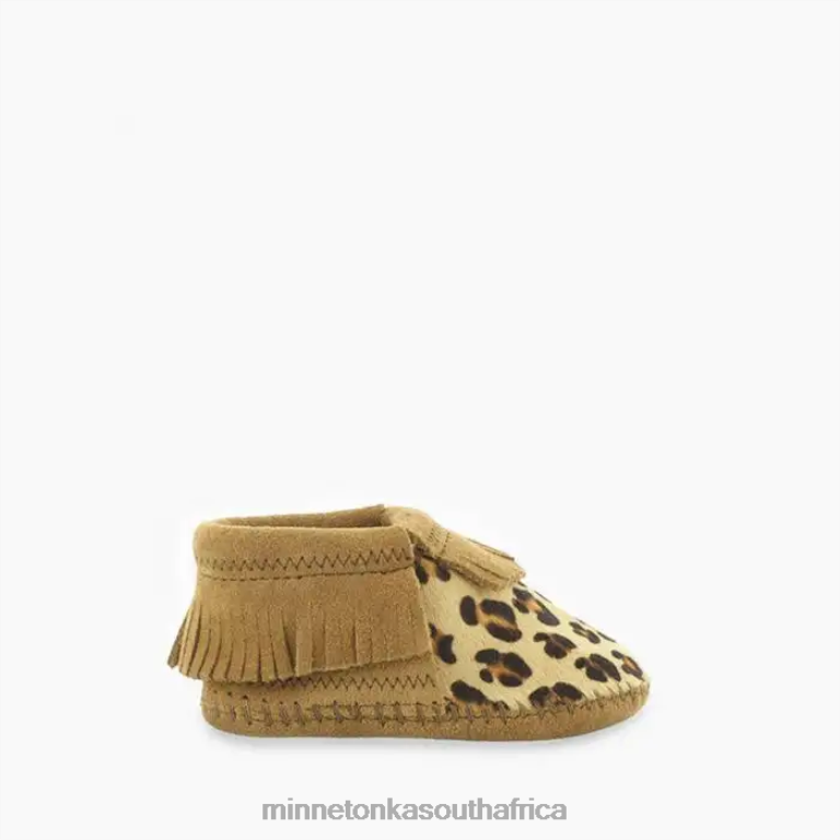 Minnetonka Footwear RNL6F480 Kids Riley Bootie Leopard
