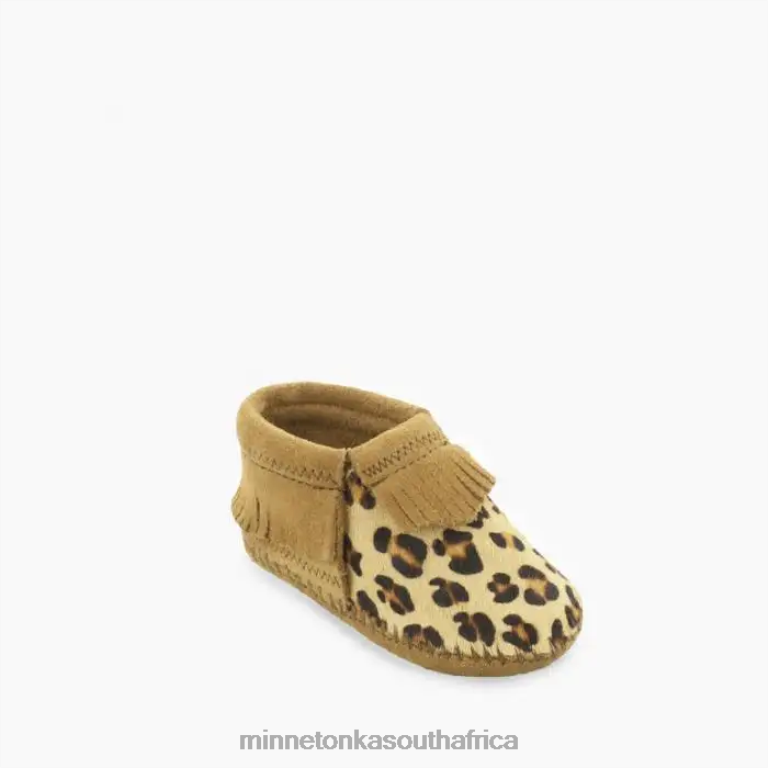 Minnetonka Footwear RNL6F480 Kids Riley Bootie Leopard
