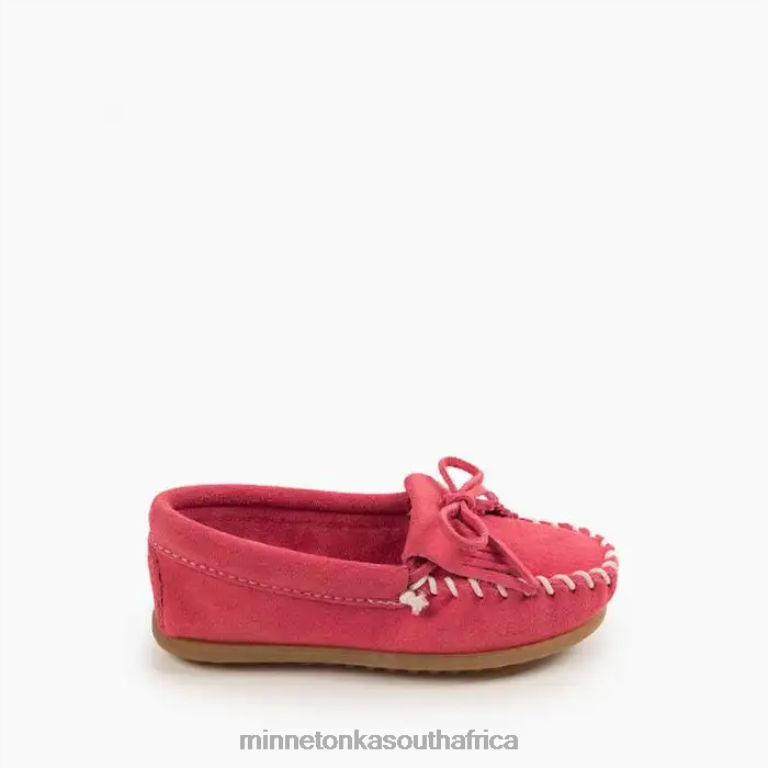 Minnetonka Footwear RNL6F459 Kids Kilty Hardsole Hot Pink