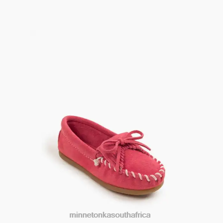 Minnetonka Footwear RNL6F459 Kids Kilty Hardsole Hot Pink