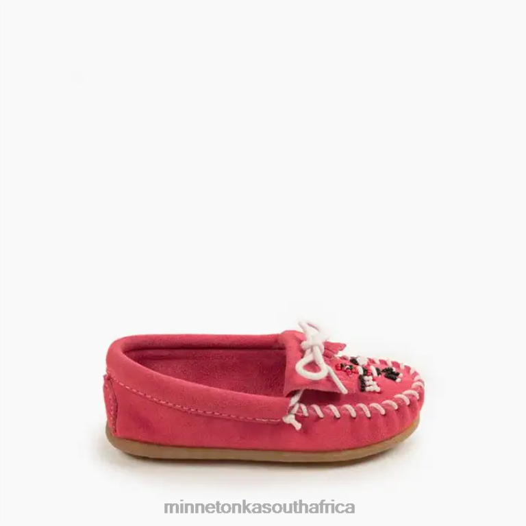Minnetonka Footwear RNL6F461 Kids Thunderbird Moc Hot Pink