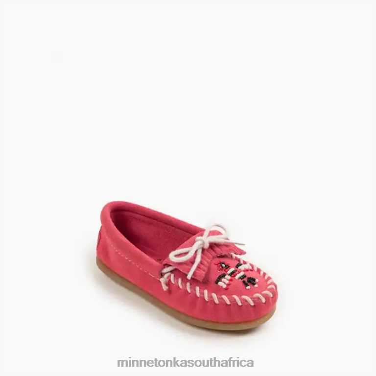 Minnetonka Footwear RNL6F461 Kids Thunderbird Moc Hot Pink
