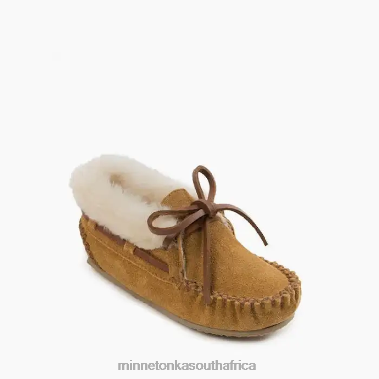 Minnetonka Footwear RNL6F501 Kids Charley Cinnamon
