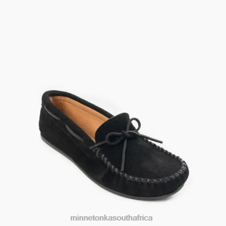 Minnetonka Footwear RNL6F328 Men Classic Moc Black
