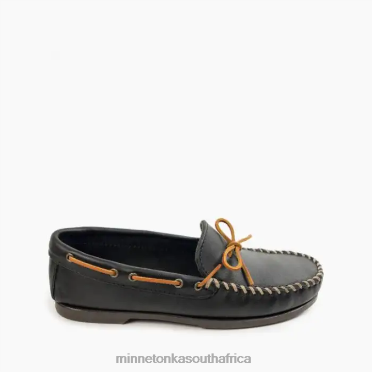 Minnetonka Footwear RNL6F331 Men Camp Moc Black