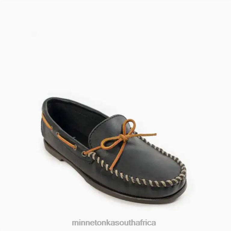 Minnetonka Footwear RNL6F331 Men Camp Moc Black