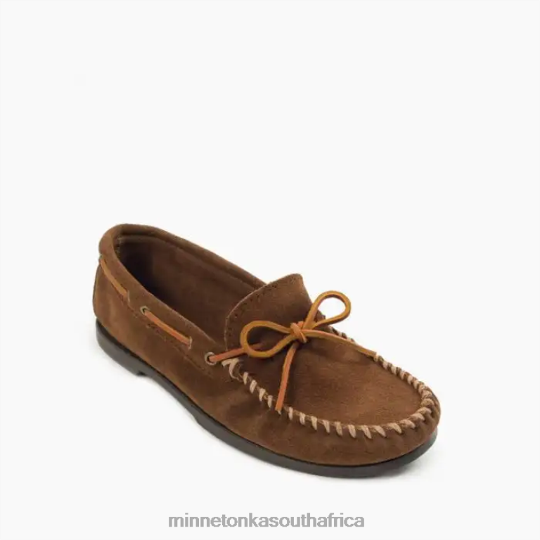 Minnetonka Footwear RNL6F332 Men Camp Moc Dusty Brown
