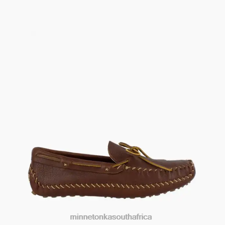 Minnetonka Footwear RNL6F388 Men P.W. Driving Moc Brown