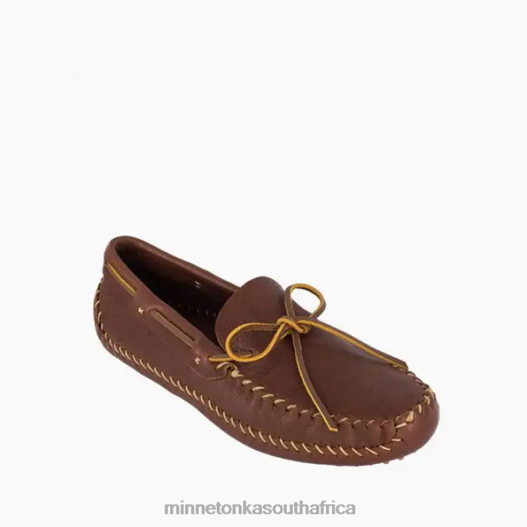 Minnetonka Footwear RNL6F388 Men P.W. Driving Moc Brown