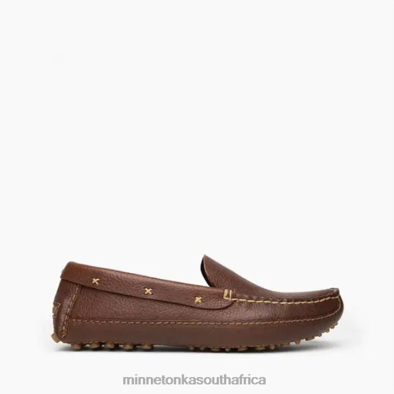 Minnetonka Footwear RNL6F394 Men P.W. Driving Loafer Brown