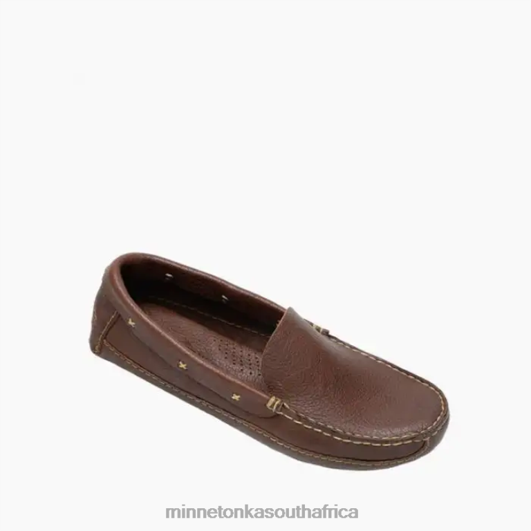 Minnetonka Footwear RNL6F394 Men P.W. Driving Loafer Brown