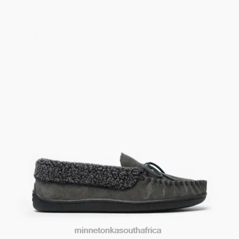 Minnetonka Footwear RNL6F417 Men Allen Charcoal