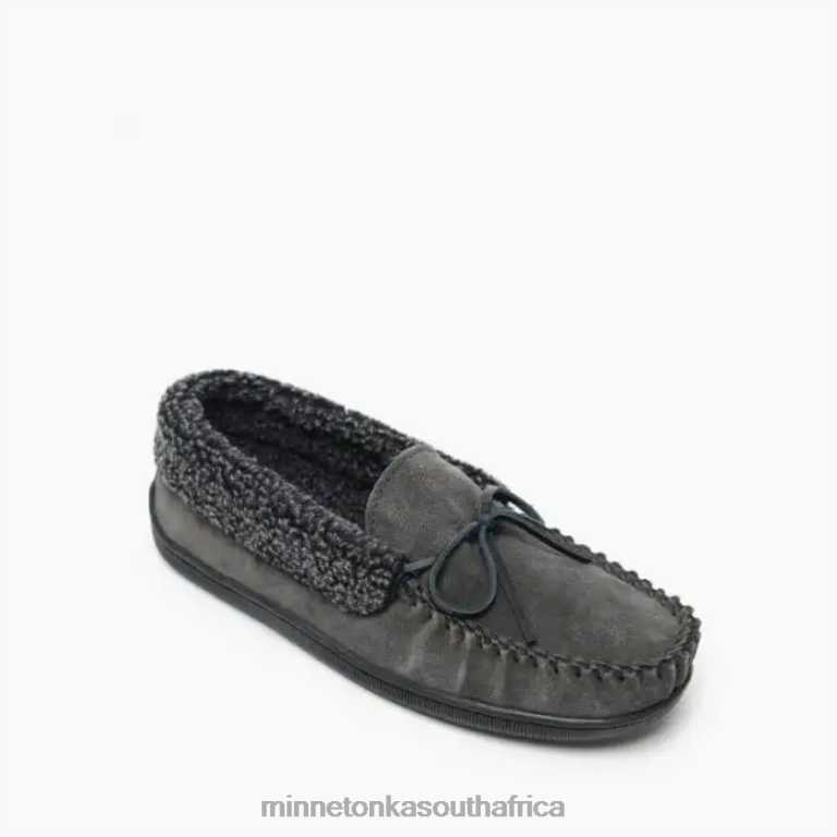 Minnetonka Footwear RNL6F417 Men Allen Charcoal
