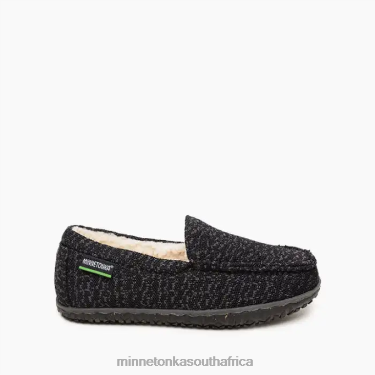 Minnetonka Footwear RNL6F435 Men Eco Elm Black