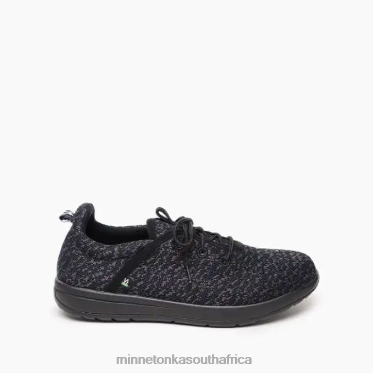 Minnetonka Footwear RNL6F446 Men Eco Anew Black