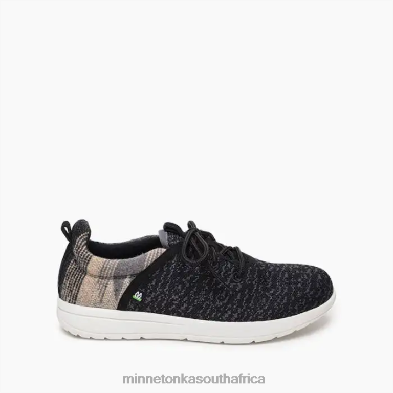 Minnetonka Footwear RNL6F447 Men Eco Anew Black Multi