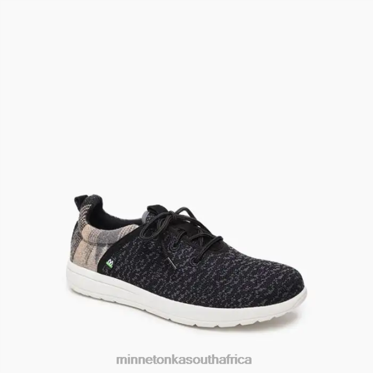 Minnetonka Footwear RNL6F447 Men Eco Anew Black Multi