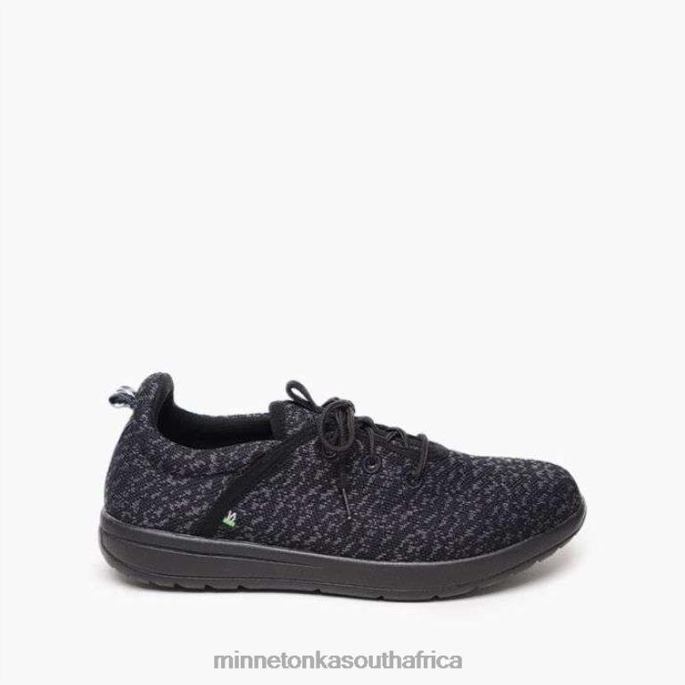 Minnetonka Footwear RNL6F451 Men Eco Anew Black