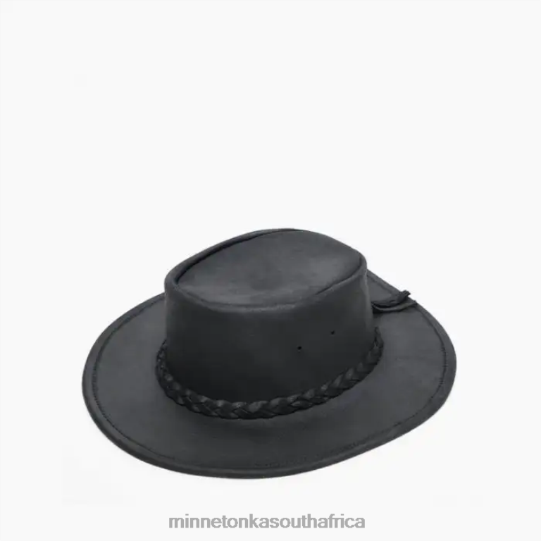 Minnetonka Accessories RNL6F512 Unisex Fold Up Hat Black