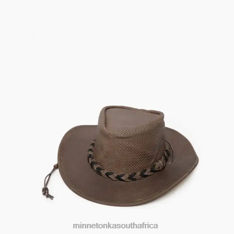 Minnetonka Accessories RNL6F523 Unisex Airflow Fold Up Outback Smokey Tan