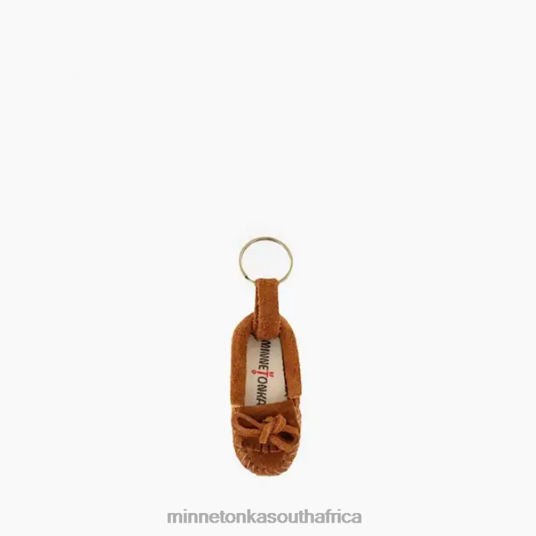 Minnetonka Accessories RNL6F529 Unisex Mini Moc Key Rings Brown