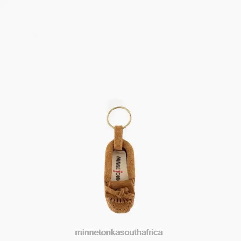 Minnetonka Accessories RNL6F530 Unisex Mini Moc Key Rings Dusty Brown