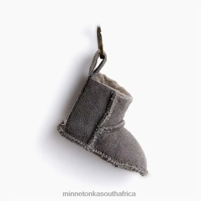 Minnetonka Accessories RNL6F535 Unisex Mini Boot Key Rings Grey