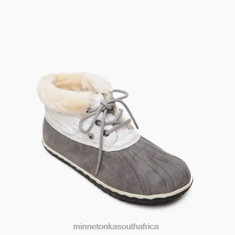 Minnetonka Footwear RNL6F52 Women Tega Grey