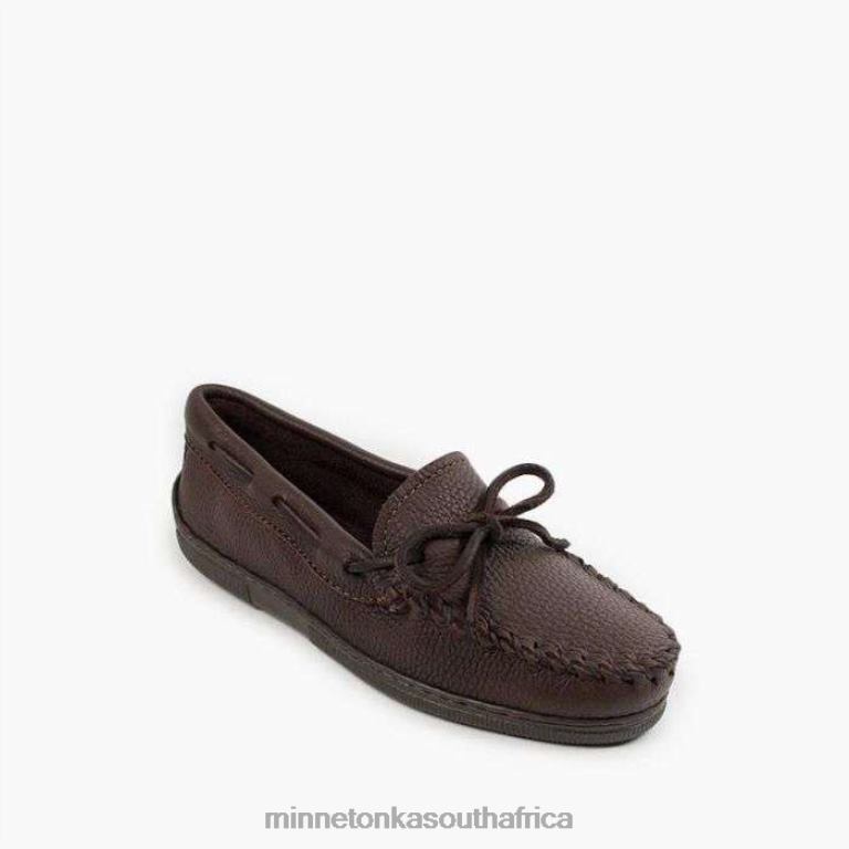 Minnetonka Footwear RNL6F108 Women Moosehide Classic Chocolate