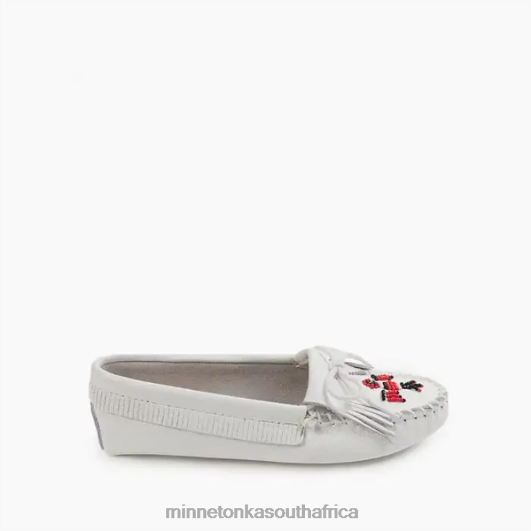 Minnetonka Footwear RNL6F119 Women Thunderbird Softsole White