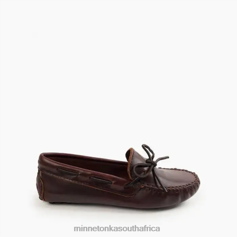 Minnetonka Footwear RNL6F130 Women Classic Driver Dark Brown