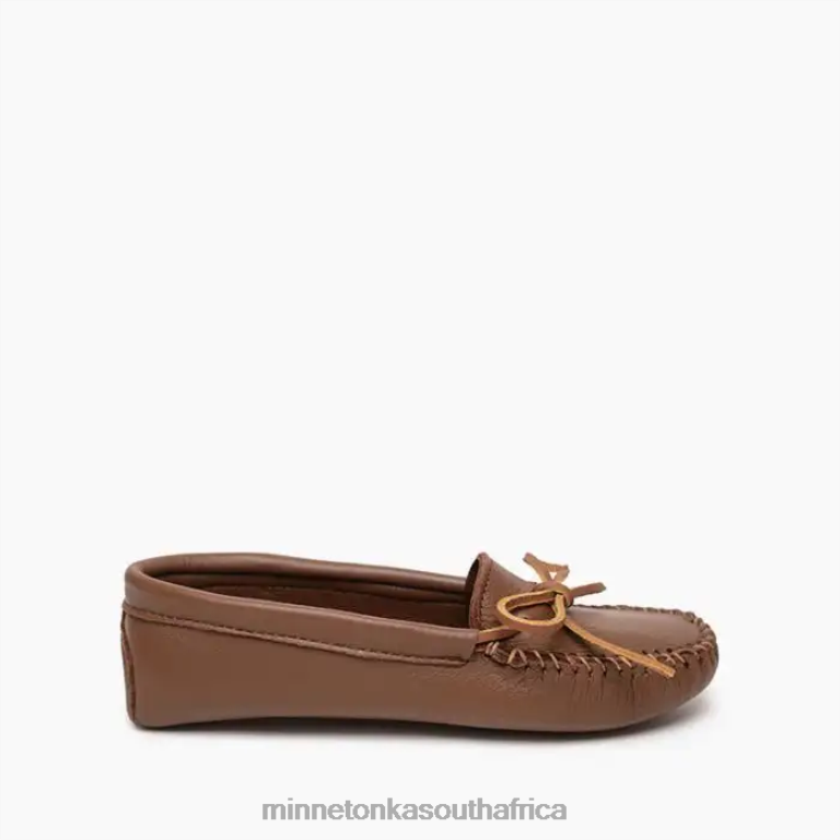 Minnetonka Footwear RNL6F65 Women Double Deerskin Softsole Carmel