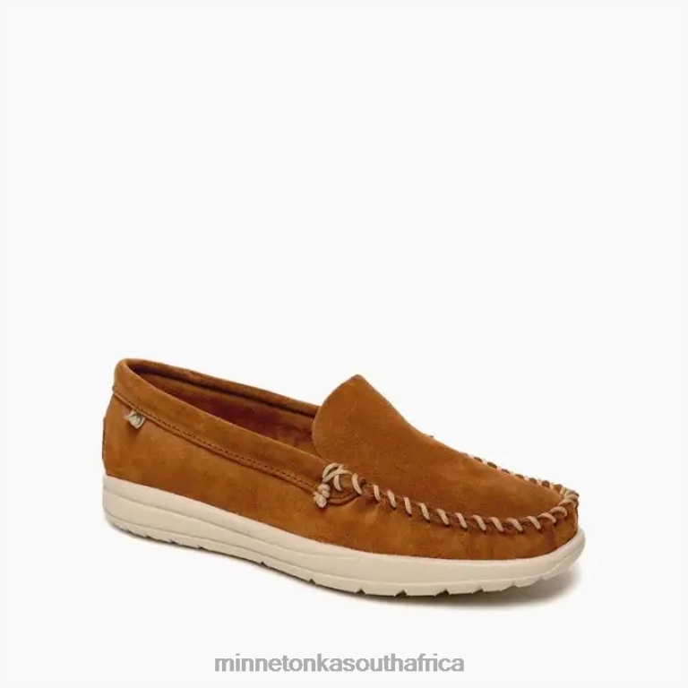 Minnetonka Footwear RNL6F67 Women Discover Classic Brown