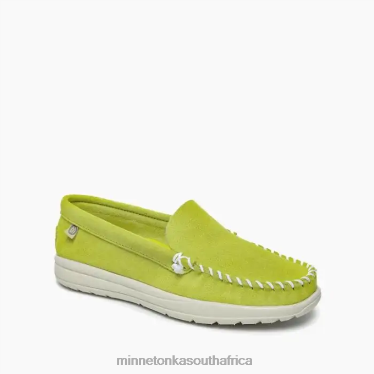 Minnetonka Footwear RNL6F68 Women Discover Classic Citrus Green