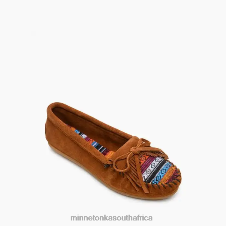 Minnetonka Footwear RNL6F71 Women Kilty Hardsole Arizona Fabric