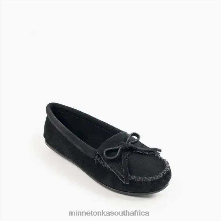 Minnetonka Footwear RNL6F72 Women Kilty Hardsole Black