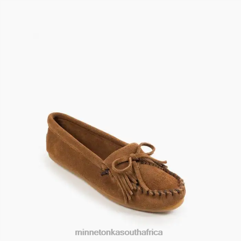 Minnetonka Footwear RNL6F75 Women Kilty Hardsole Dusty Brown