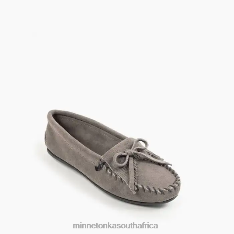 Minnetonka Footwear RNL6F76 Women Kilty Hardsole Grey