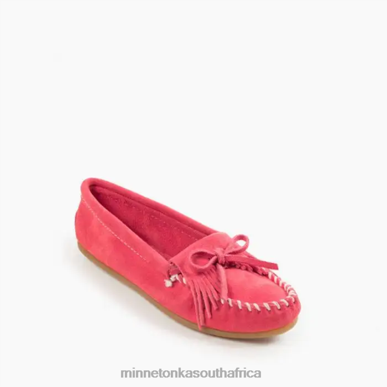 Minnetonka Footwear RNL6F79 Women Kilty Hardsole Pink
