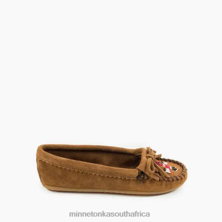 Minnetonka Footwear RNL6F87 Women Thunderbird Moc Dusty Brown