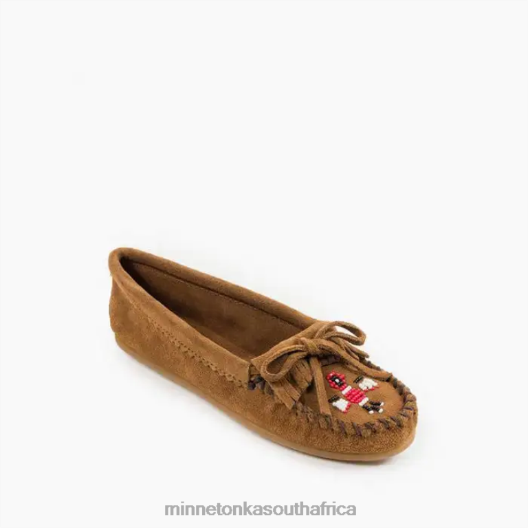 Minnetonka Footwear RNL6F87 Women Thunderbird Moc Dusty Brown