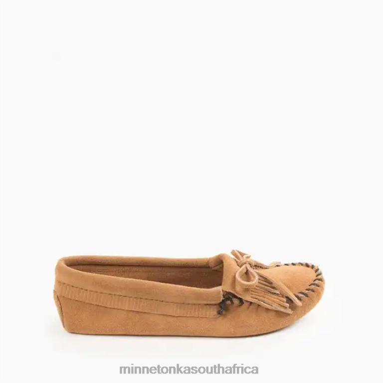 Minnetonka Footwear RNL6F93 Women Kilty Softsole Taupe
