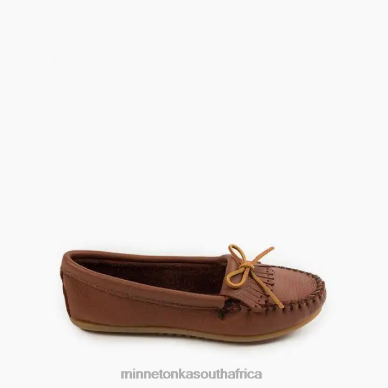 Minnetonka Footwear RNL6F95 Women Deerskin Kilty Carmel