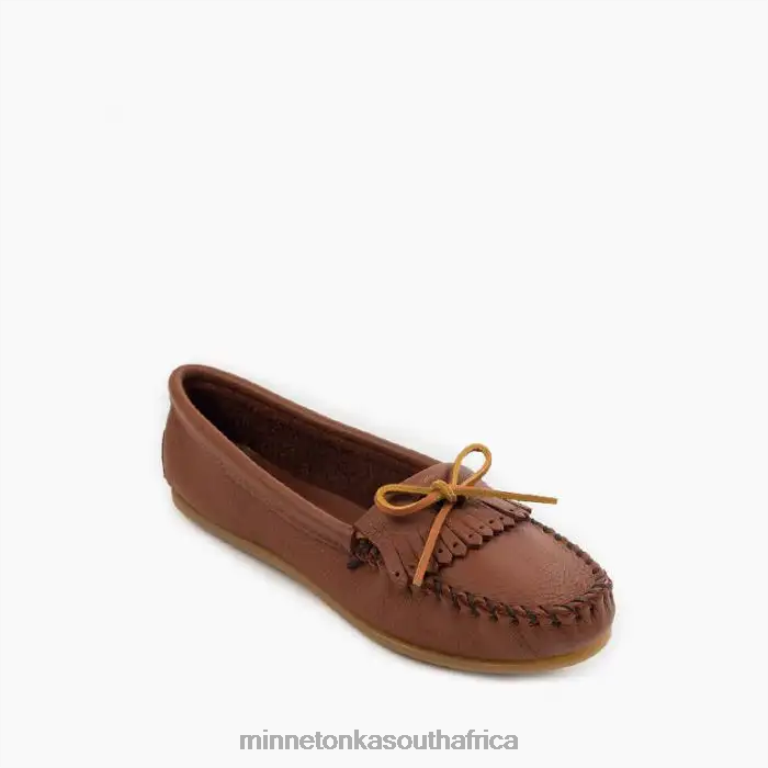 Minnetonka Footwear RNL6F95 Women Deerskin Kilty Carmel