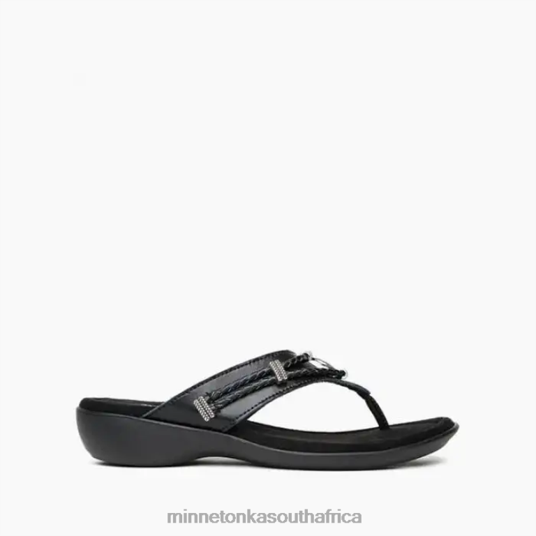 Minnetonka Footwear RNL6F152 Women Silverthorne 360 Black
