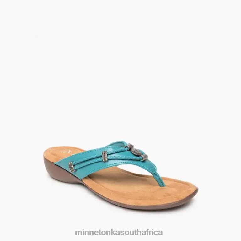 Minnetonka Footwear RNL6F162 Women Silverthorne 360 Turquoise