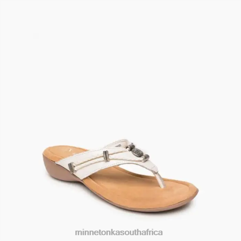 Minnetonka Footwear RNL6F163 Women Silverthorne 360 White