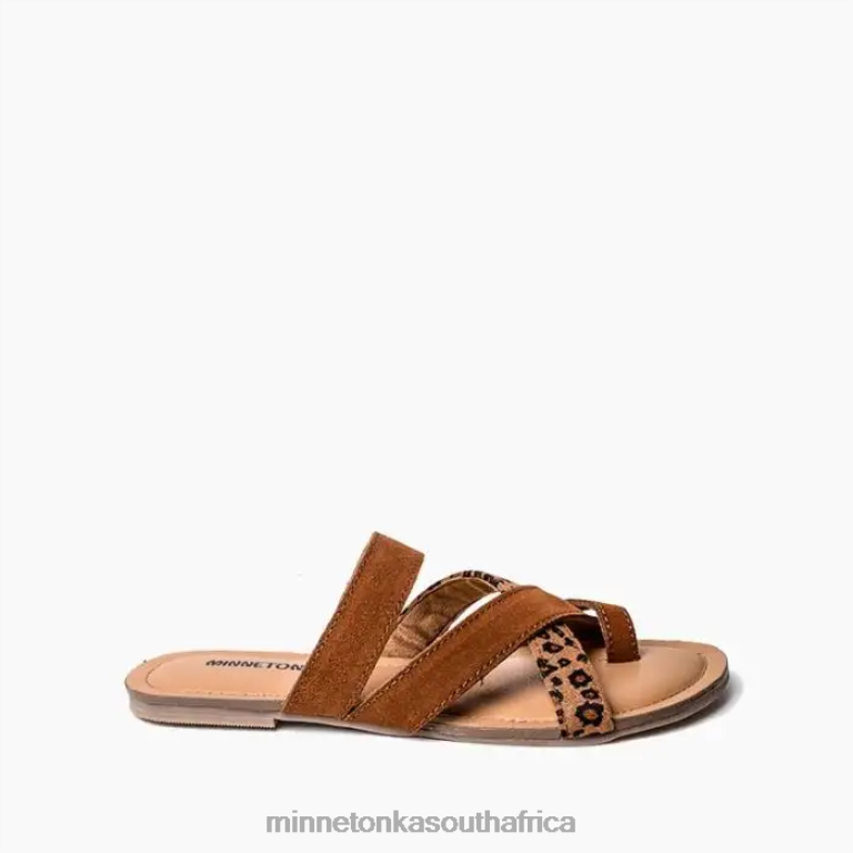 Minnetonka Footwear RNL6F166 Women Faribee Brown Multi